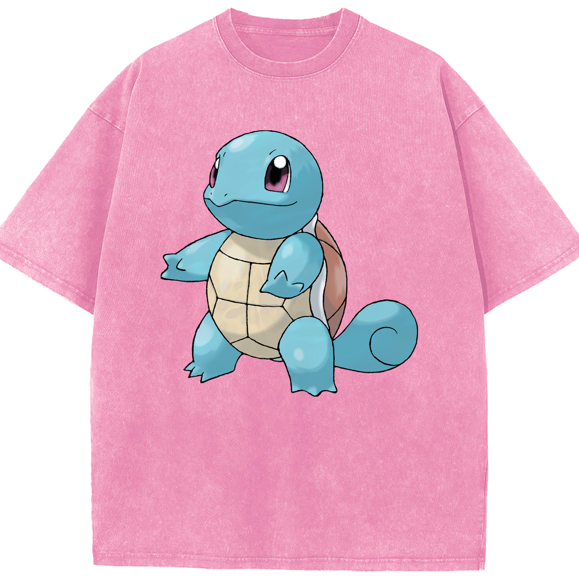 （画像用） ポケットモンスター Pokémon 綿100% ヴィンテージ風 半袖Tシャツ（フロントプリント）